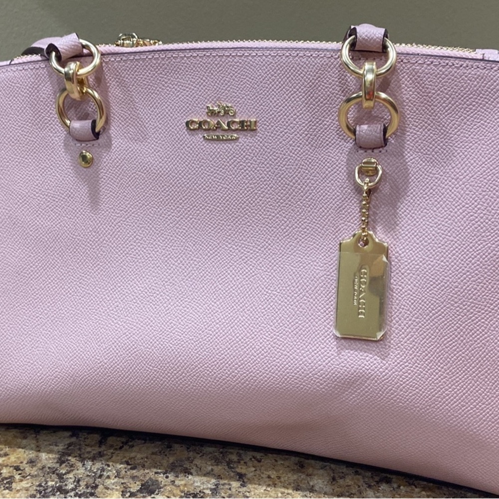NWT pink coach bag